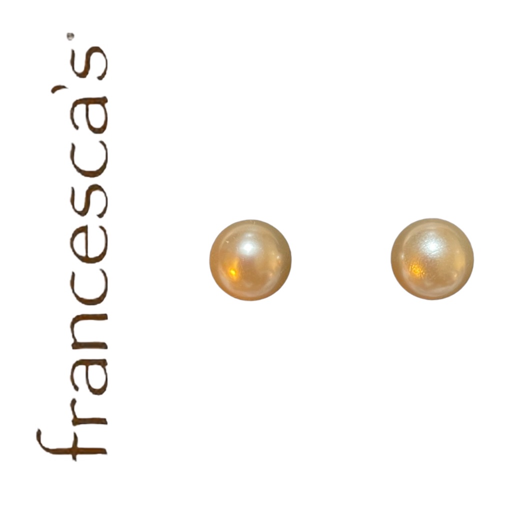 Pearl Stud Earrings